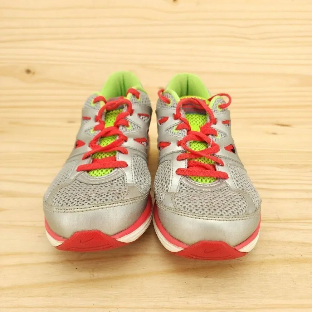 Nike Dual Fusion Lite Women's Running Shoes Sz 8 Gray Sneakers Athletic Running - Picture 2 of 9